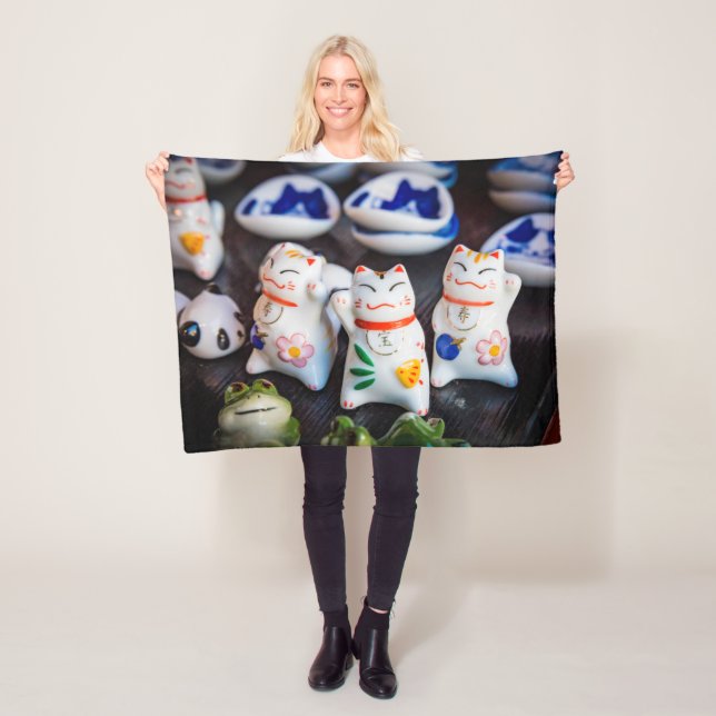 Cobertor De Velo Beckoning - figurinos de gatos (In Situ)