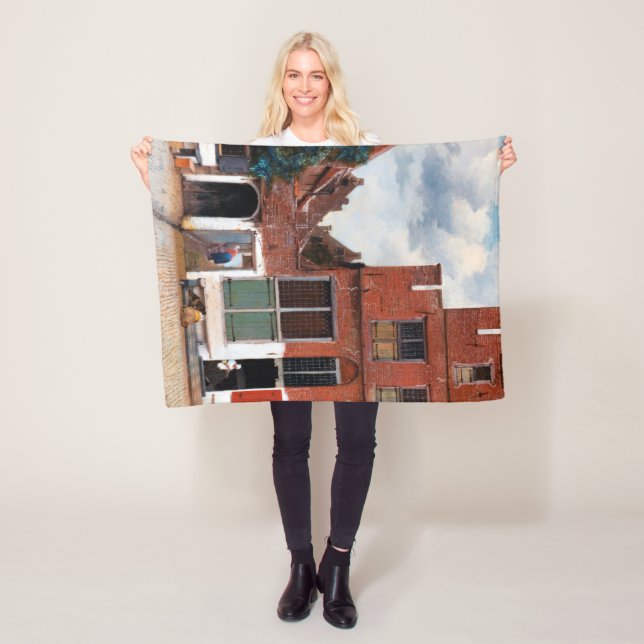 Cobertor De Velo Beco neerlandês, Johannes Vermeer (In Situ)