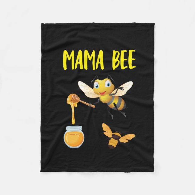 Cobertor De Velo Beekeeper Art Mama Bee (Frente)