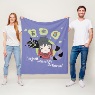 Cobertor De Velo Beetlesumo   Chibi Lydia "Estranho e incomum"