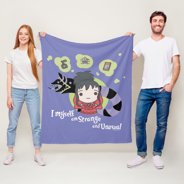 Cobertor De Velo Beetlesumo | Chibi Lydia "Estranho e incomum" (In Situ)