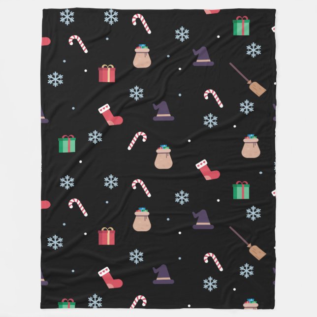 Cobertor De Velo befana de natal (Frente)