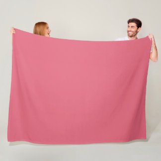Cobertor De Velo Beijo de Coral Cor Melancia Rosa Cor Sólida