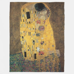 Cobertor De Velo Beijo, reprodução, pintura de Gustav Klimt, arte,