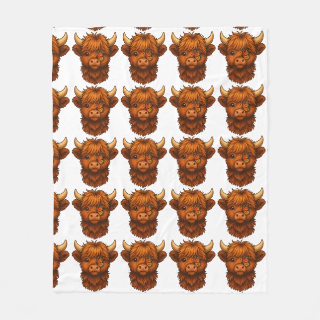 Cobertor De Velo Beijos e abraços de borboletas - Flórida Média em  (Frente)