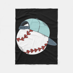 Cobertor De Velo Beisebol Vintage Com Chapéu De Boné Para Homens