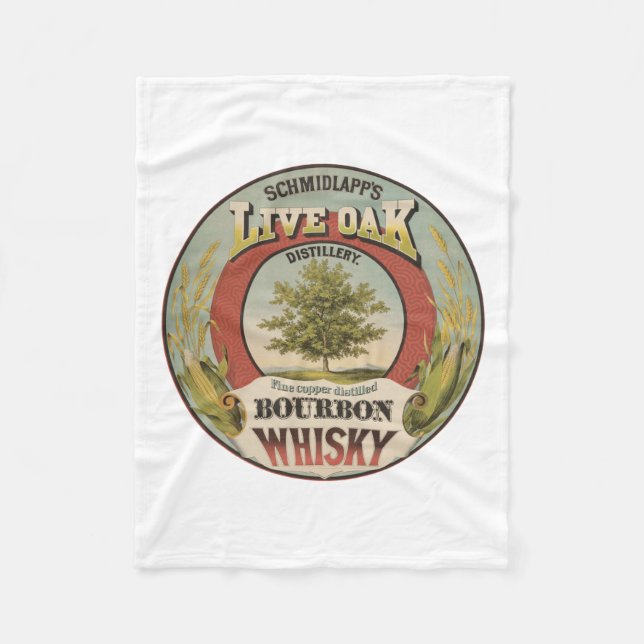 Cobertor De Velo Bela Cobre Destilava Bourbon Whisky. (Frente)