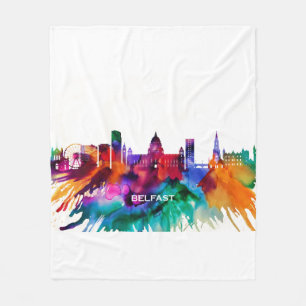 Cobertor De Velo Belfast Skyline