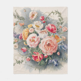 Cobertor De Velo belga Floral Elegance