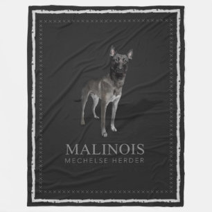 Cobertor De Velo Belga Malinois - pastor belga - Mechelaar