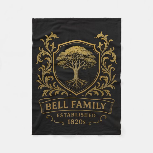 Cobertor De Velo Bell Family Blanket (Frente)
