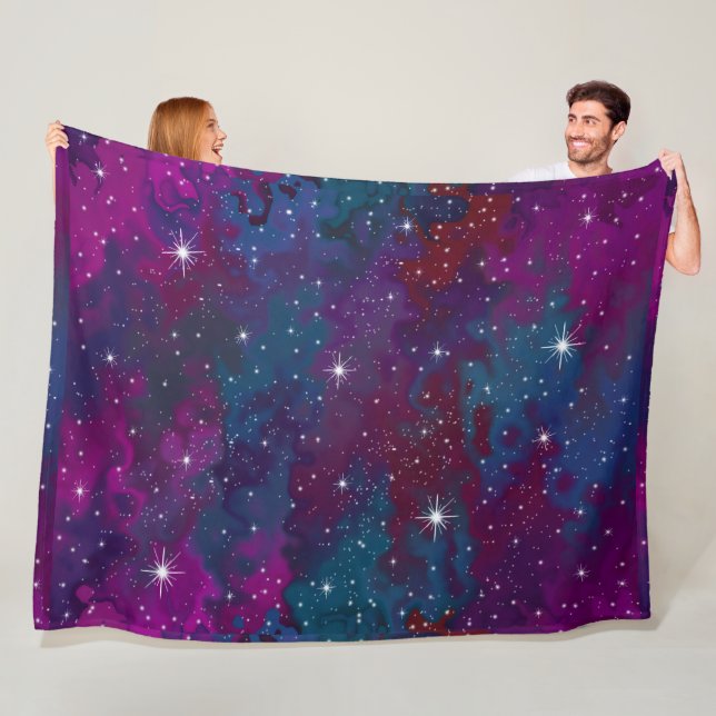 Cobertor De Velo Belo céu noturno transparente (In Situ)