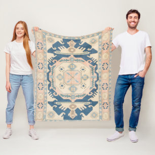 Cobertor De Velo Belo e antigo Kilim Rug