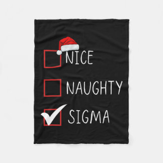 Cobertor De Velo Belo Sigma List Santa Claus Engraçado Sarcasti