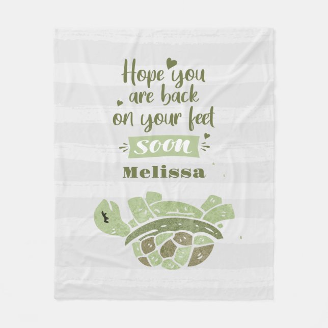 Cobertor De Velo Bem Deseja Simpatia Personalizada (Frente)