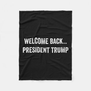 Cobertor De Velo Bem-vindo, Byck... Presidente Trump Us Election 20