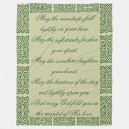 Cobertor De Velo Bênção da Cruz Celta