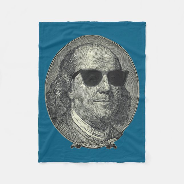 Cobertor De Velo Benjamin Franklin O Benjamin É Tudo Sobre  (Frente)