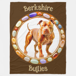 Cobertor De Velo Berkshire Bullies Pit Bull 11