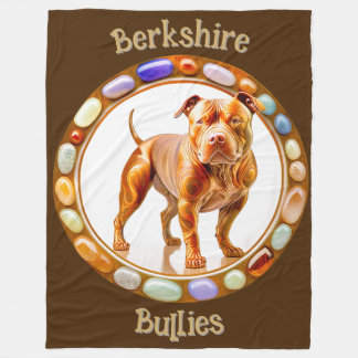 Cobertor De Velo Berkshire Bullies Pit Bull 11