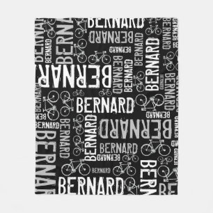 Cobertor De Velo Bernard Personalised Name e Bikes Black-White