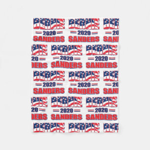 Cobertor De Velo Bernie Sanders para o Presidente 2020