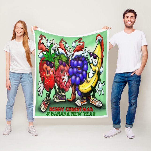 Cobertor De Velo Berry Christmas (In Situ)