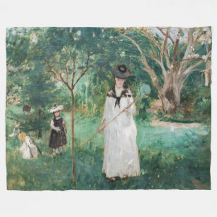 Cobertor De Velo Berthe Morisot - A Caça À Borboleta