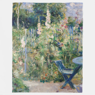 Cobertor De Velo Berthe Morisot -Roses Tremieres / Malvas