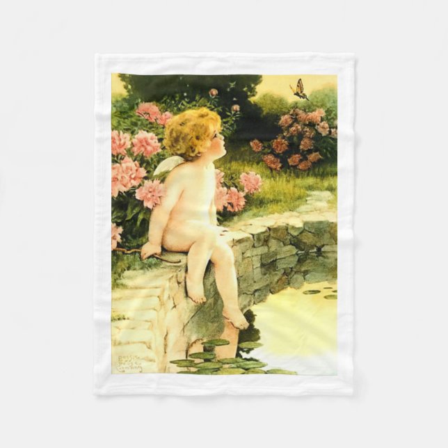 Cobertor De Velo Bessie Bessie Pease Gutmann Art (Frente)