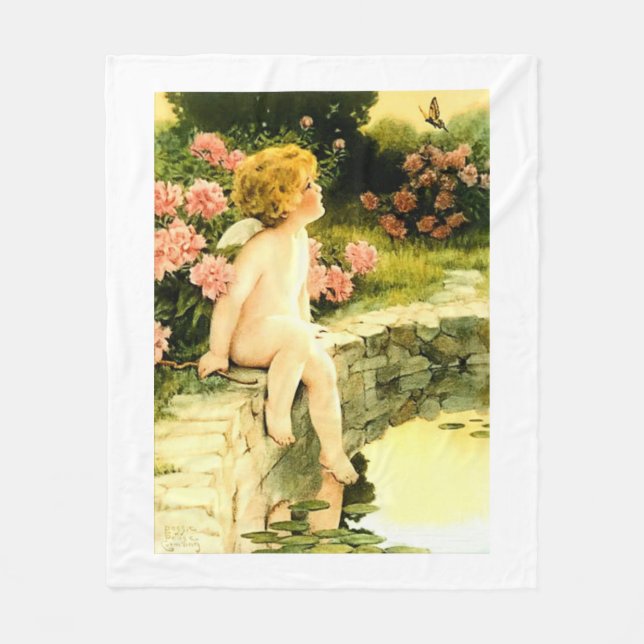 Cobertor De Velo Bessie Bessie Pease Gutmann Art (Frente)