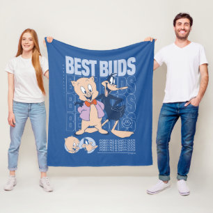Cobertor De Velo Best Buds Porky Pig & DAFFY DUCK™
