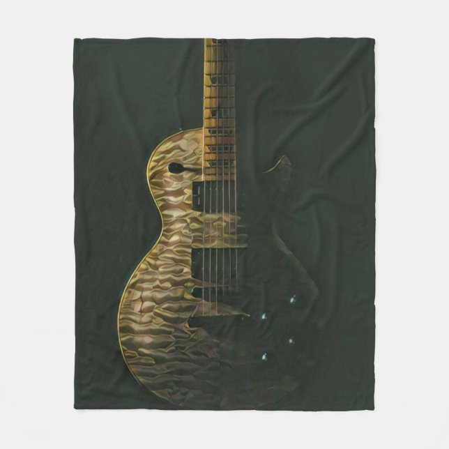 Cobertor De Velo Best guitarist ever (Frente)