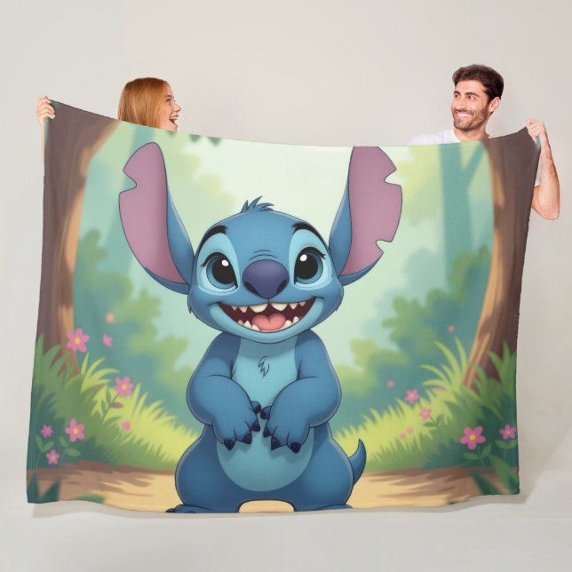 Cobertor De Velo Beste Freunde fürs Leben – Lilo & Stitch   (In Situ)