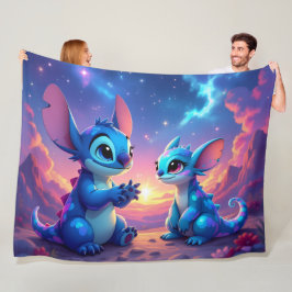 Cobertor De Velo Beste Freunde fürs Leben – Lilo & Stitch  
