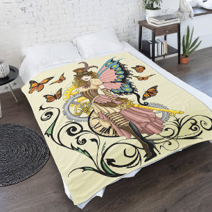 Cobertor De Velo Beth Steampunk Fairy