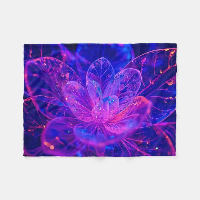 Cobertor De Velo Beyond Frosted Glass Bloom (Frente (Horizontal))