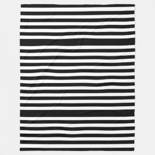 Cobertor De Velo BG Stripes Padrão escreve preto + fundo