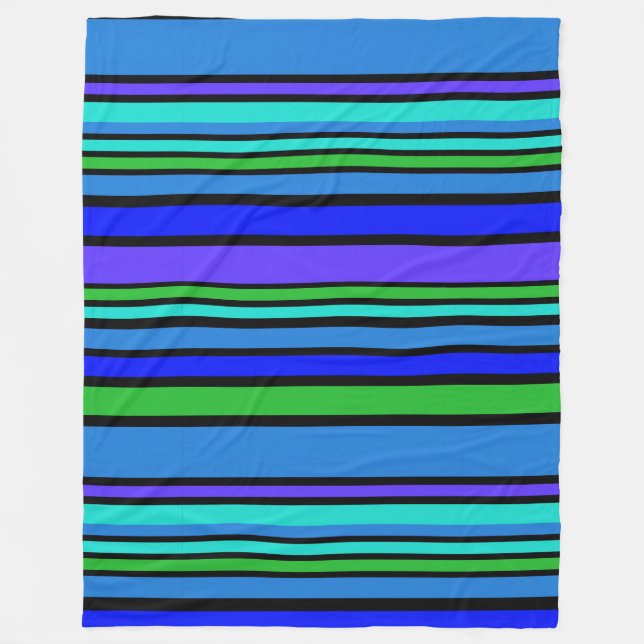 Cobertor De Velo BG Stripes Padrão IV + fundo (Frente)