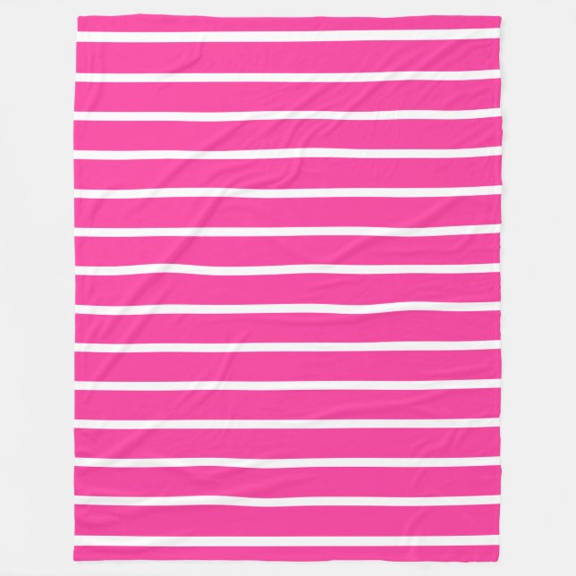 Cobertor De Velo BG Stripes Padrão wride rosa + fundo (Frente)