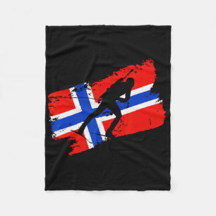 Cobertor De Velo Biathlon Norway Flag Norweigan Cross Country Skiin