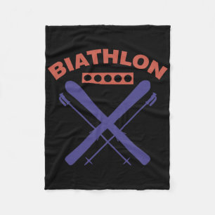 Cobertor De Velo Biathlon Ski Skier Winter Sports Cross-country Ski