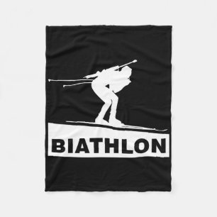 Cobertor De Velo Biathlon Ski Skier Winter Sports Cross-country Ski