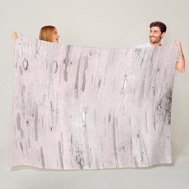 Cobertor De Velo Bicho Branco Árvore Madeira Rústica Barn Farmhouse (In Situ)