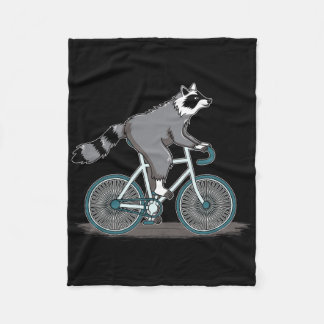 Cobertor De Velo Bicicleta de Montanha de Guaxinim Vintage Fofo e A
