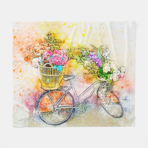 Cobertor De Velo Bicicleta e flores
