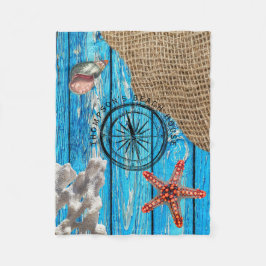 Cobertor De Velo Bico-estrelado de madeira azul-russo