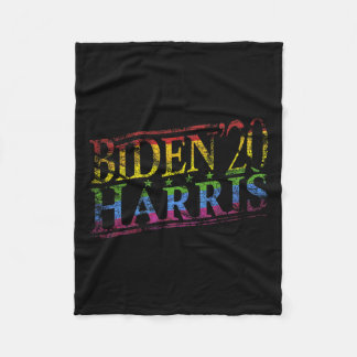 Cobertor De Velo Biden 2020 Orgulho gay Lgbt Flag Biden Harris 2020
