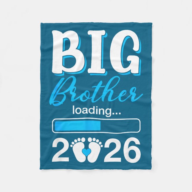 Cobertor De Velo Big Brother Loading 2026 Promoted To Big Brother 2 (Frente)