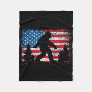Cobertor De Velo Bigfoot 4 de Julho Bandeira Americana Patriótica K